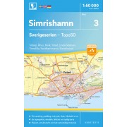 3 Simrishamn Sverigeserien 1:50 000